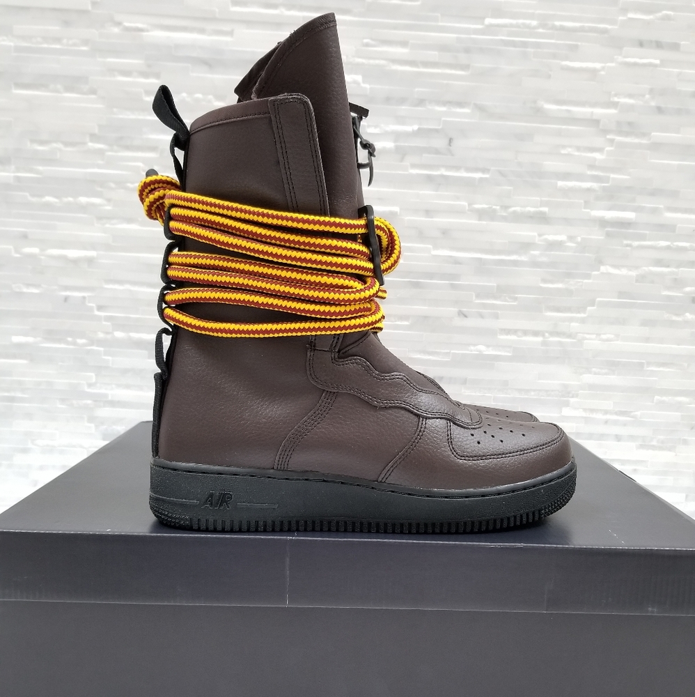 SEEN ON TV NIKE Air Force 1High Baroque Brown Boot
